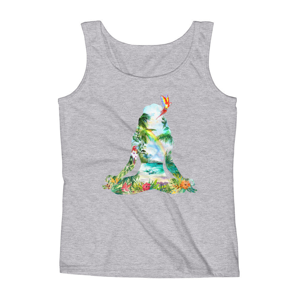 Women Tank top "I am Paradise"