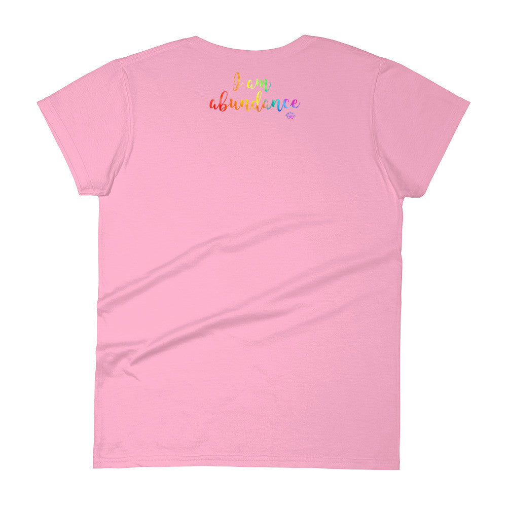 Women's T-shirt "I am Abundance"
