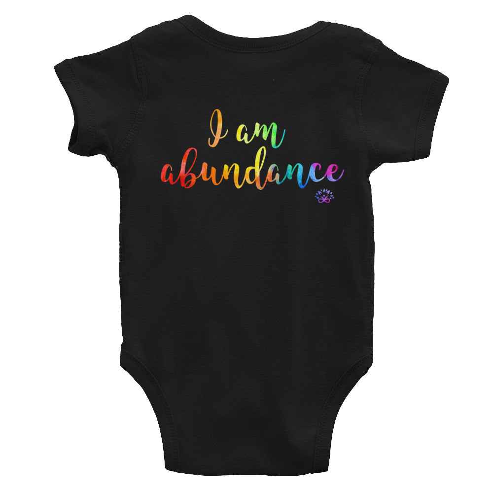 Infant Bodysuit "I am abundance"