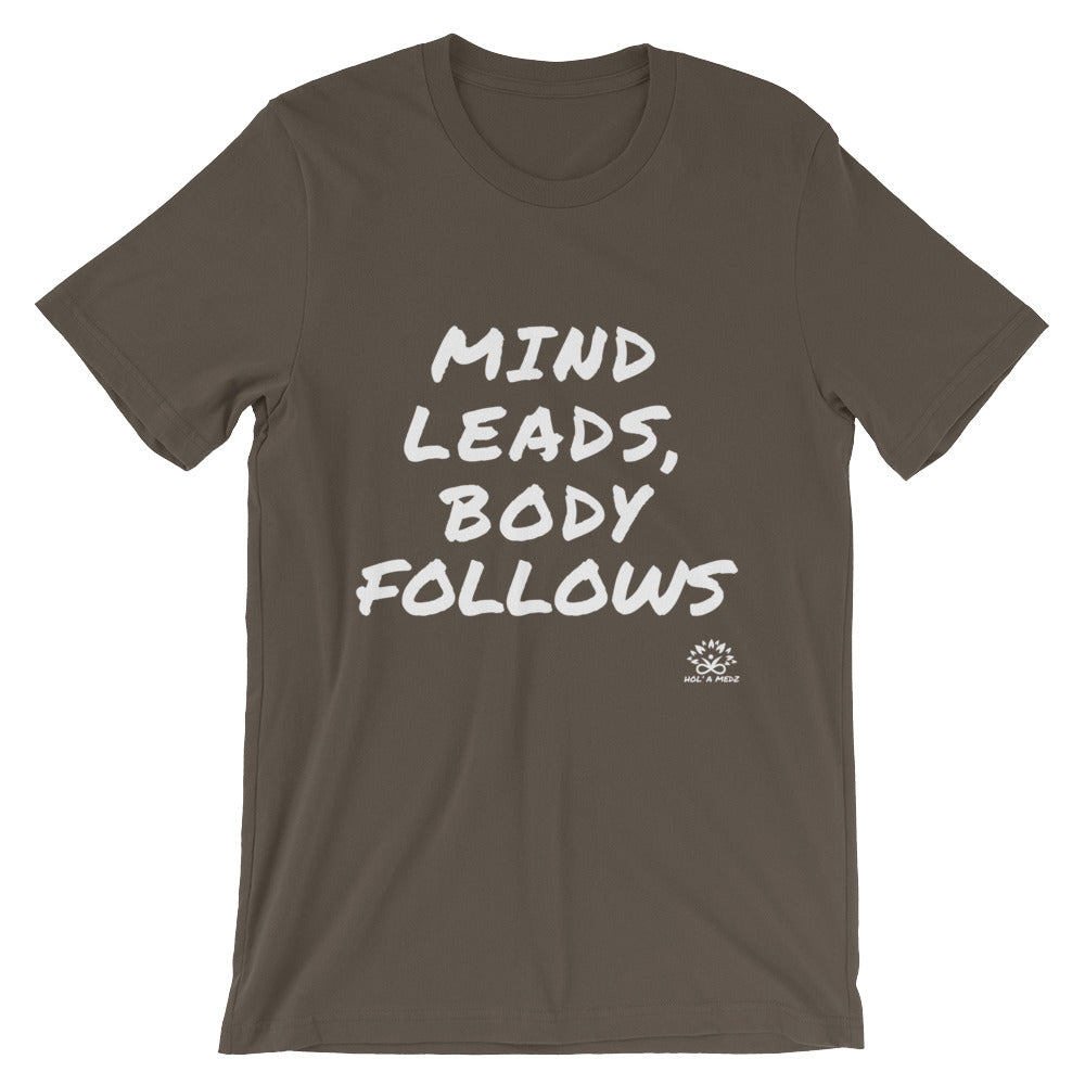Men T-Shirt "Mind leads, Body follows"