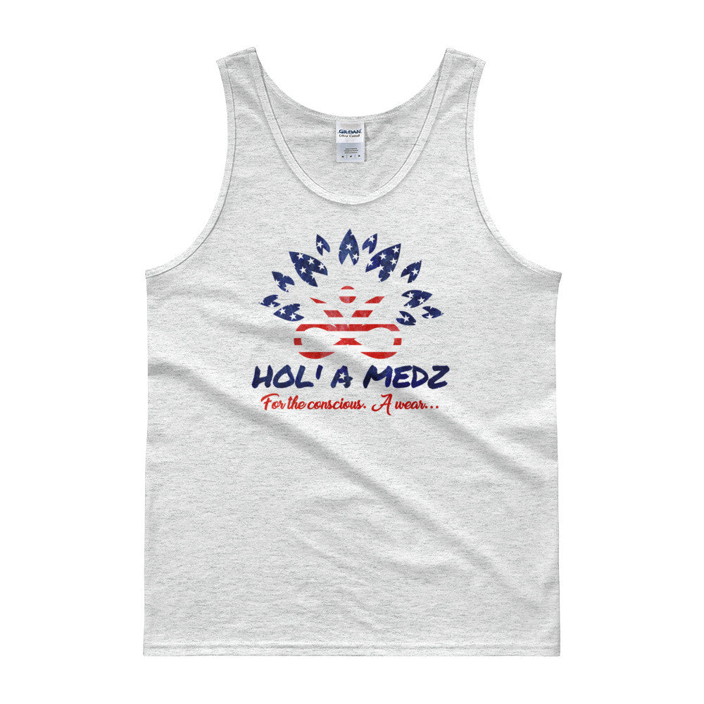 Men Tank top "American Flag"