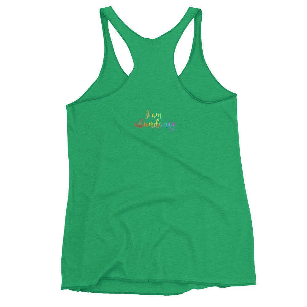 Women's Tank Top "I am Abundance"