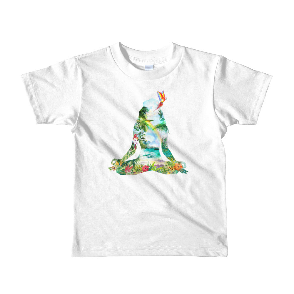 Short sleeve kids t-shirt "I'm paradise"