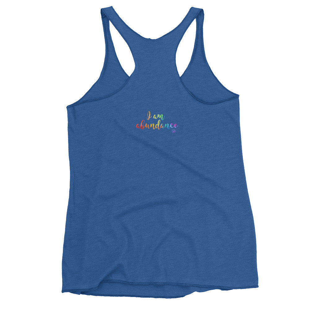 Women's Tank Top "I am Abundance"