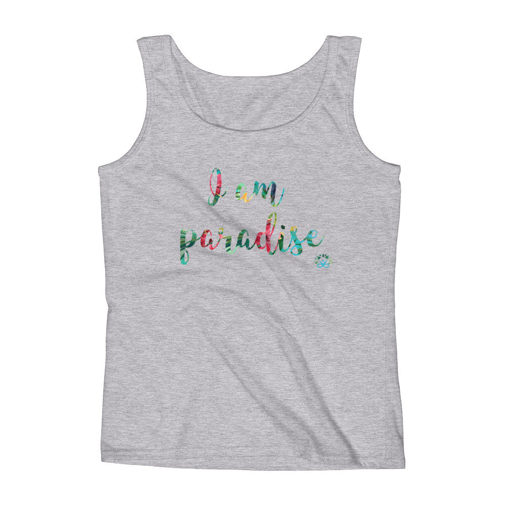 Women Tank Top "I am Paradise"