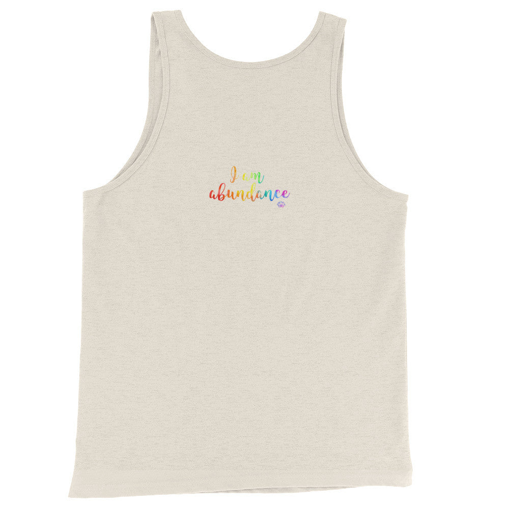 Mens Tank Top "I am Abundance"