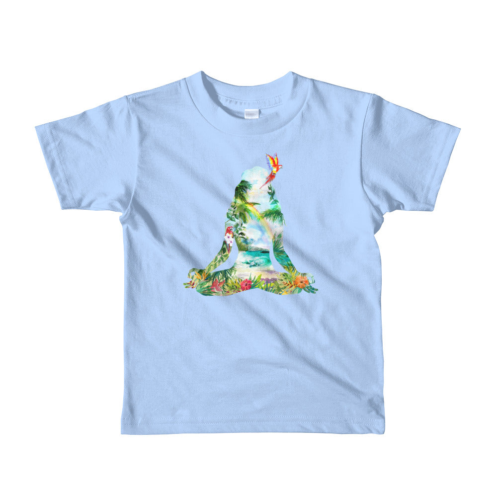 Short sleeve kids t-shirt "I'm paradise"