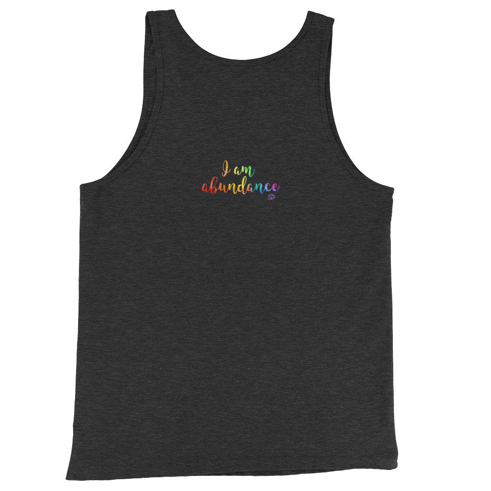Mens Tank Top "I am Abundance"
