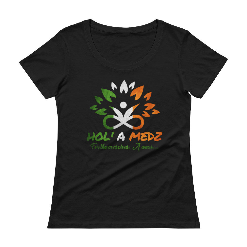 Women Scoopneck T-Shirt "Ireland"