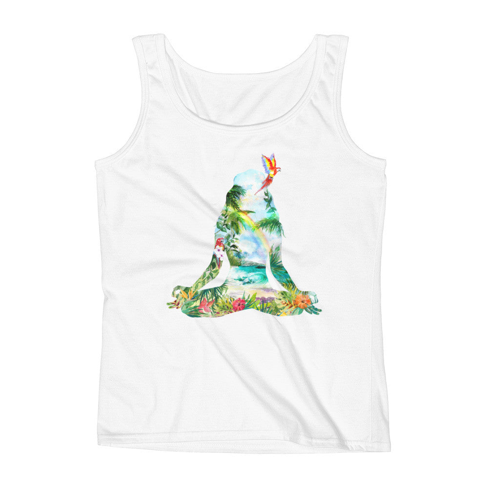 Women Tank top "I am Paradise"