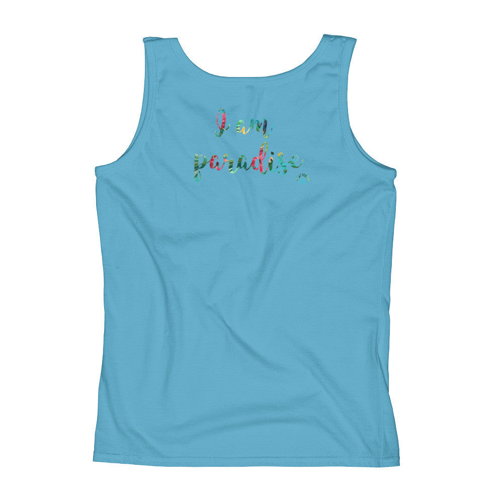 Women Tank top "I am Paradise"