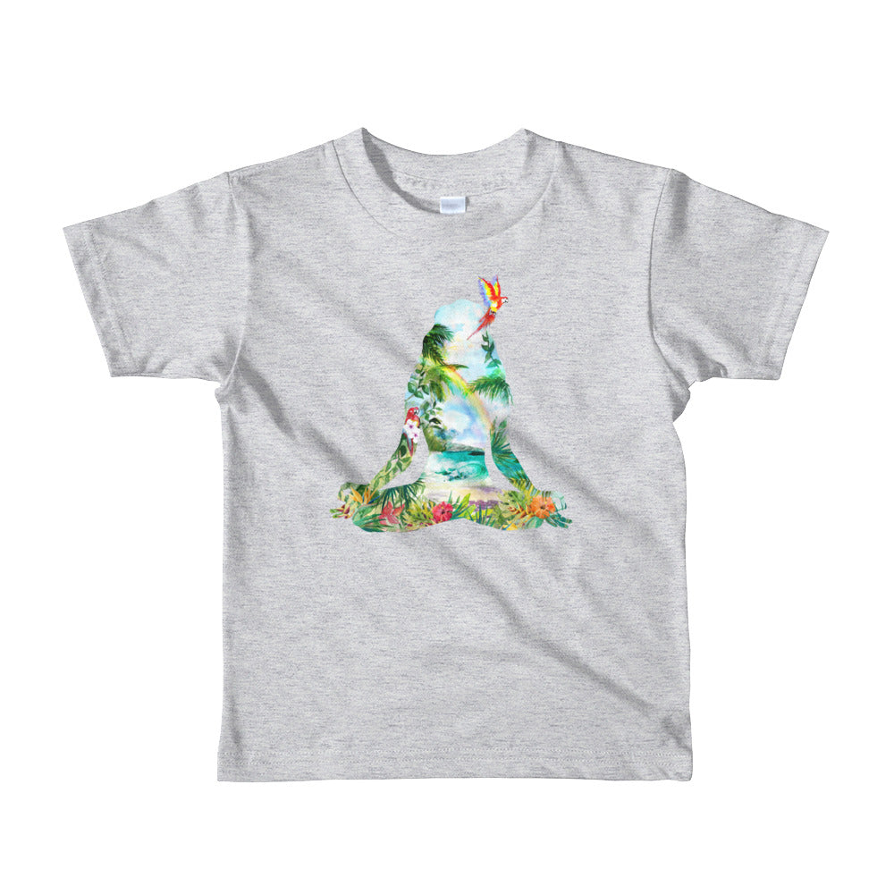 Short sleeve kids t-shirt "I'm paradise"