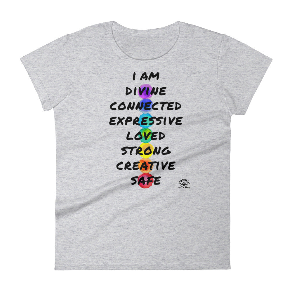 Women T-Shirt "I am divine..."