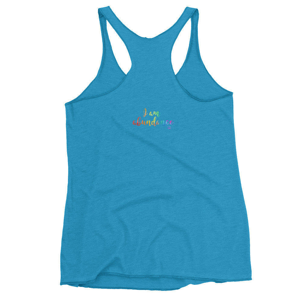 Women's Tank Top "I am Abundance"