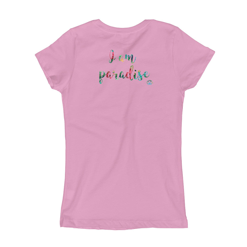 Girl's T-Shirt "I'm Paradise"