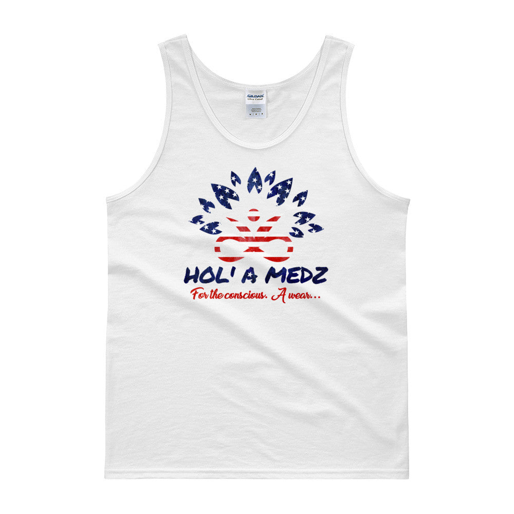 Men Tank top "American Flag"