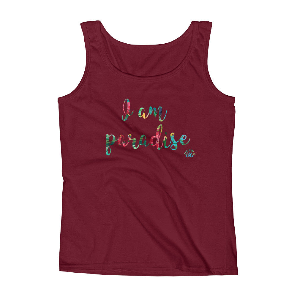 Women Tank Top "I am Paradise"