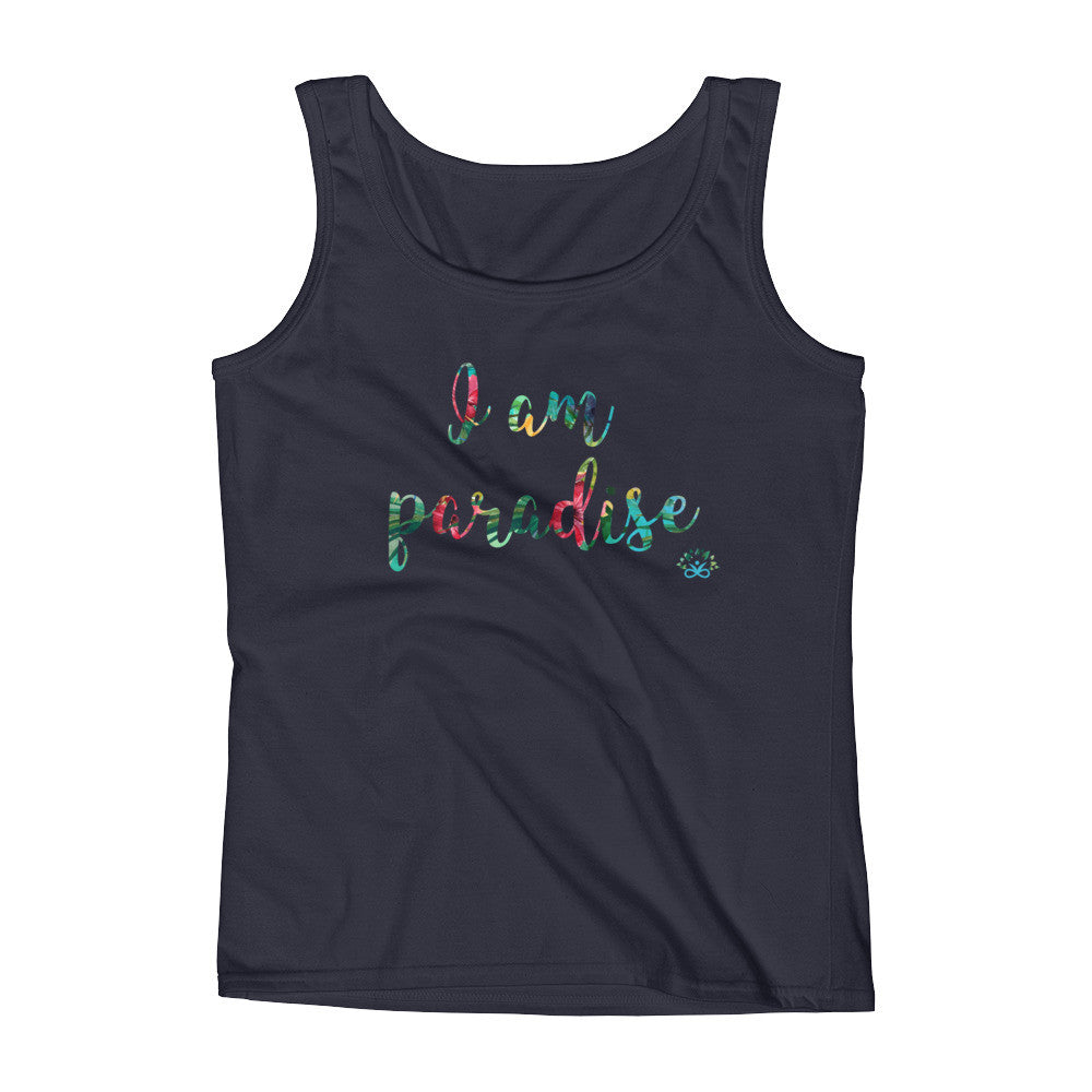 Women Tank Top "I am Paradise"