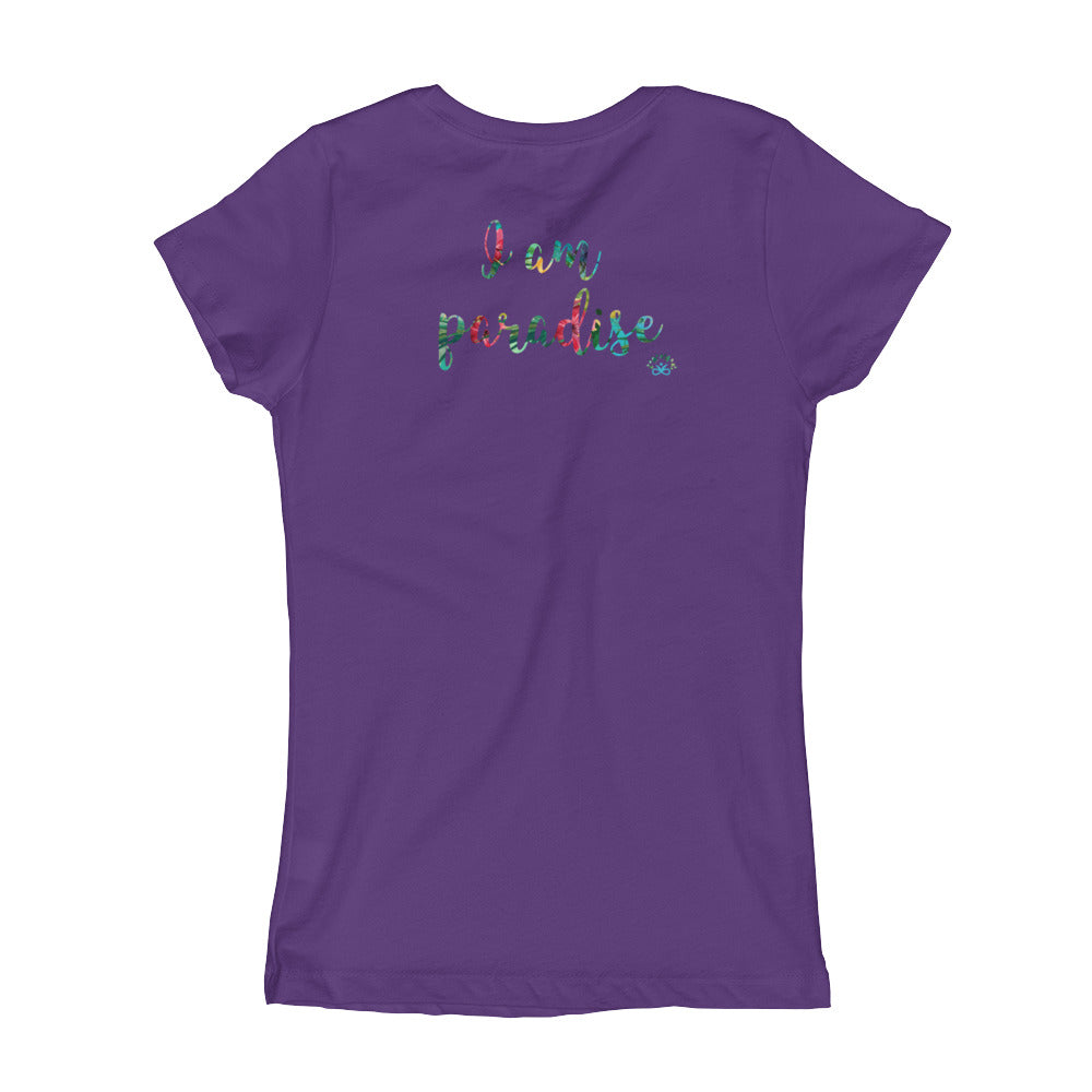 Girl's T-Shirt "I'm Paradise"