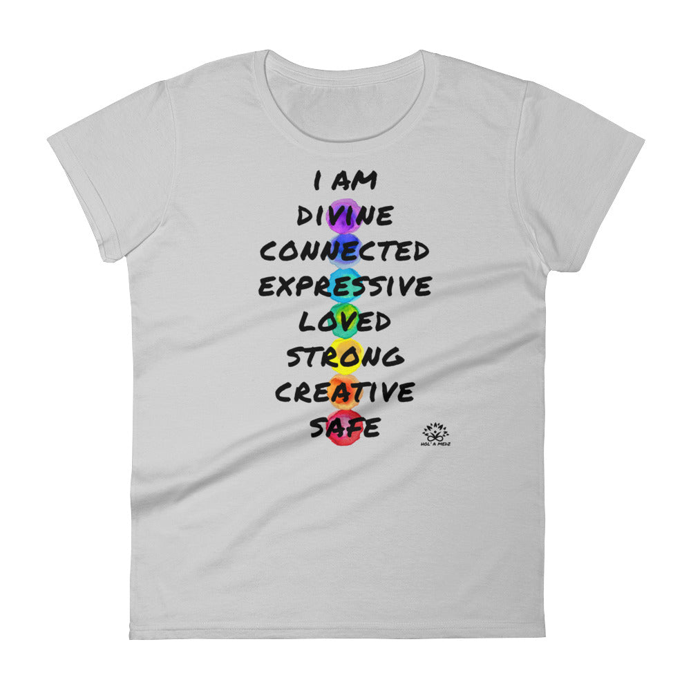 Women T-Shirt "I am divine..."