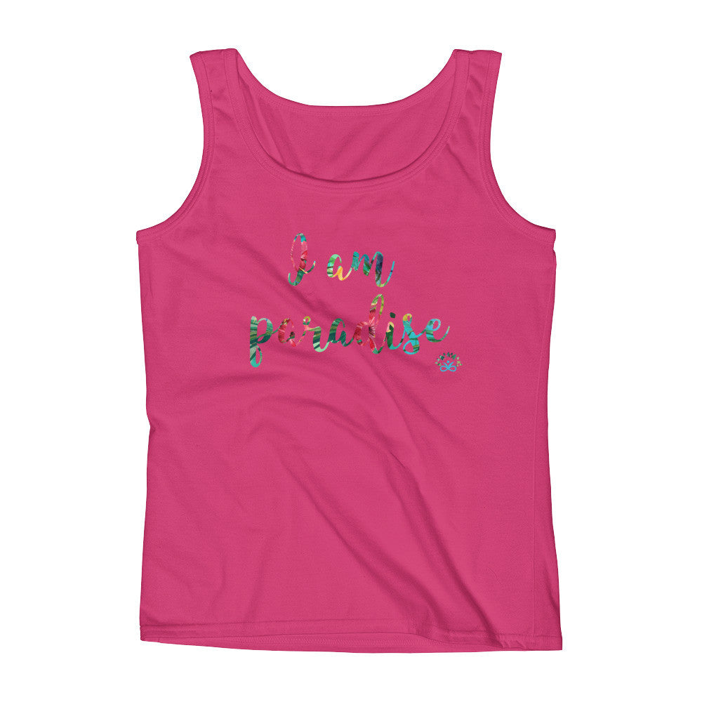 Women Tank Top "I am Paradise"