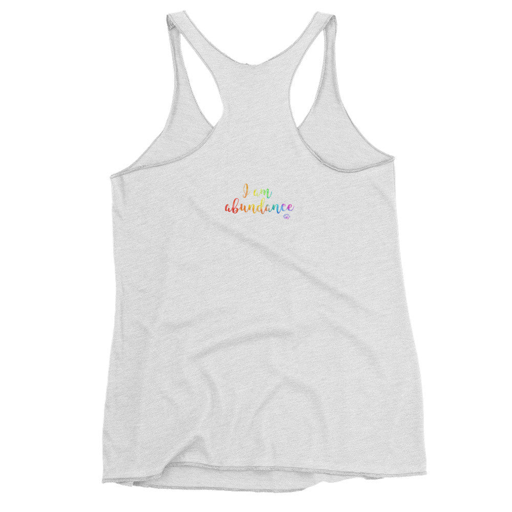 Women's Tank Top "I am Abundance"