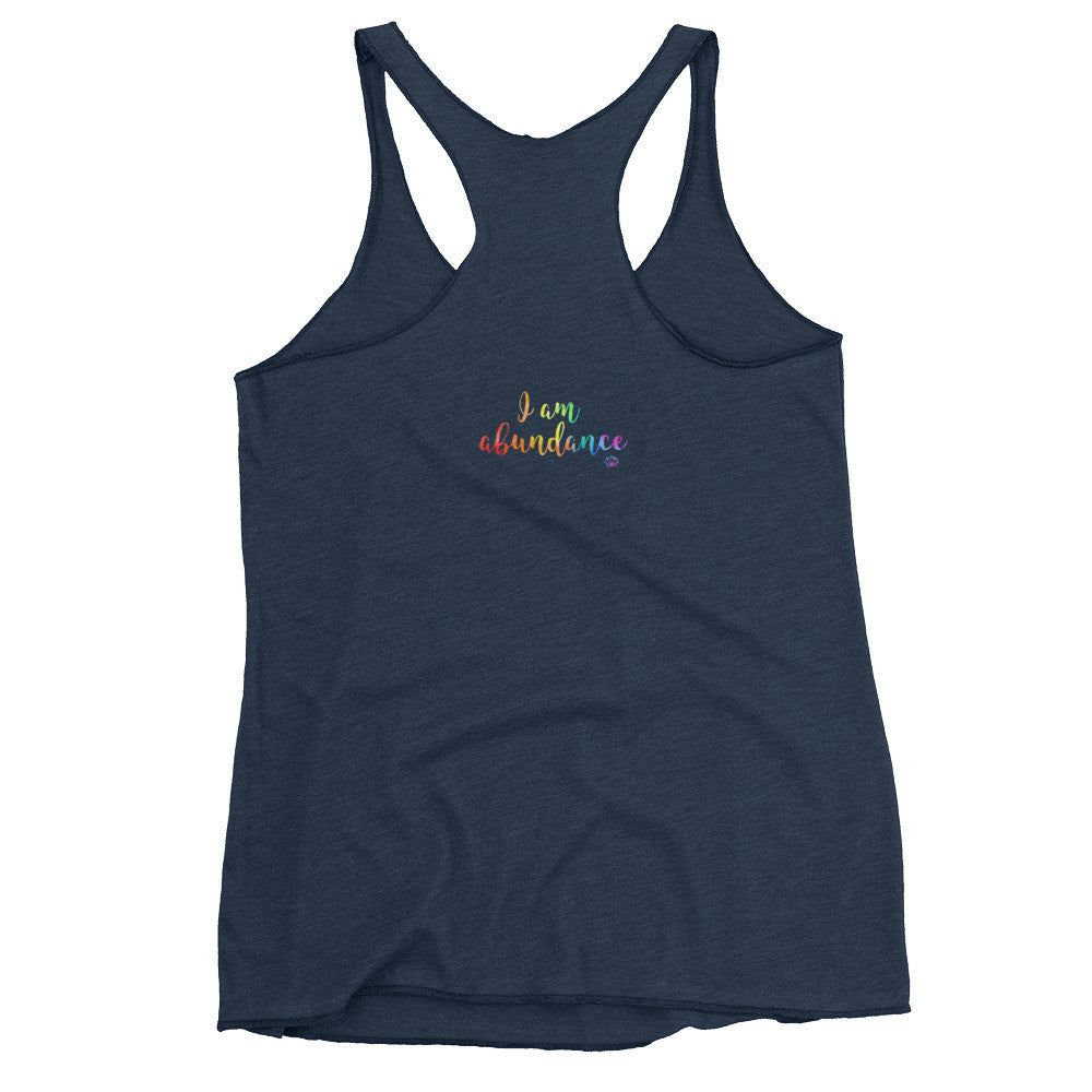 Women's Tank Top "I am Abundance"