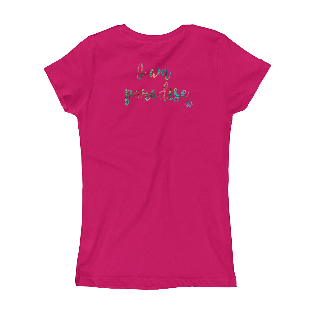 Girl's T-Shirt "I'm Paradise"