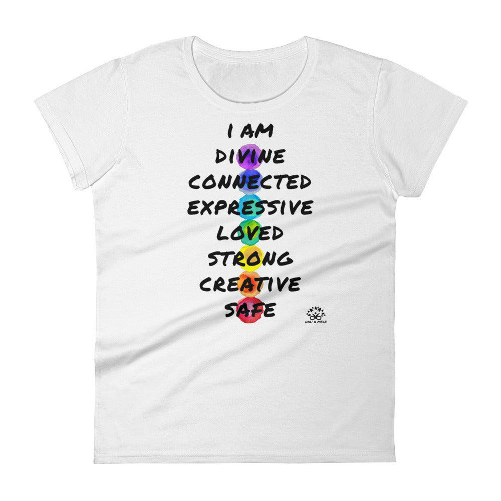 Women T-Shirt "I am divine..."