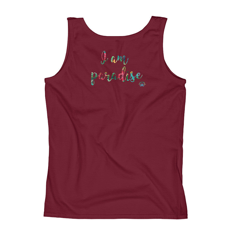Women Tank top "I am Paradise"