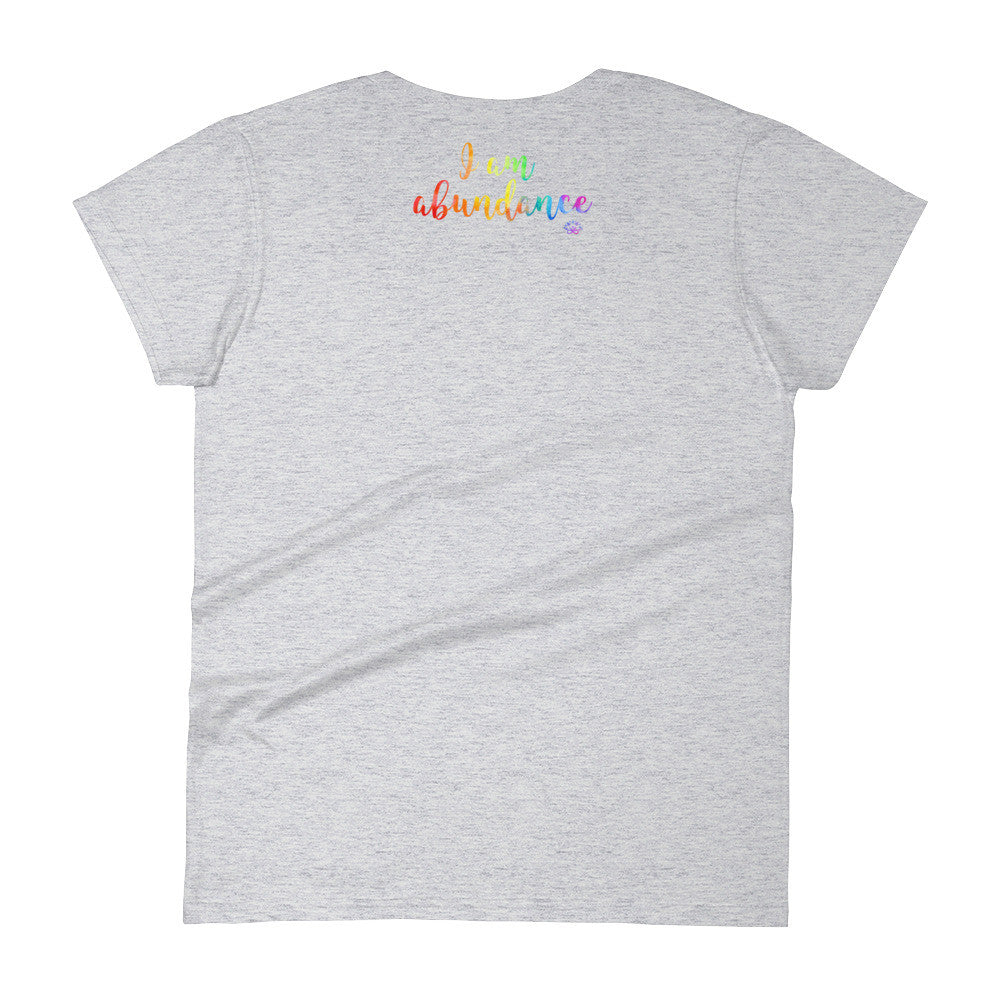 Women's T-shirt "I am Abundance"