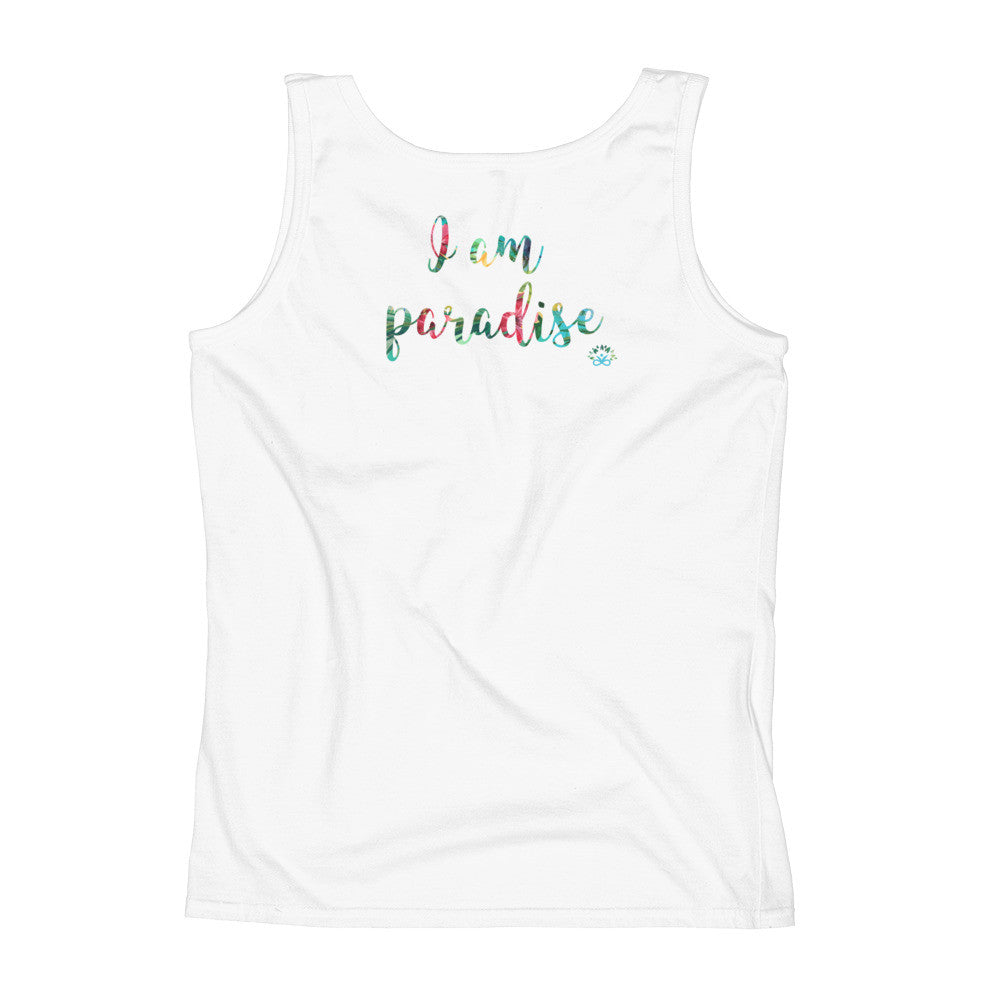 Women Tank top "I am Paradise"