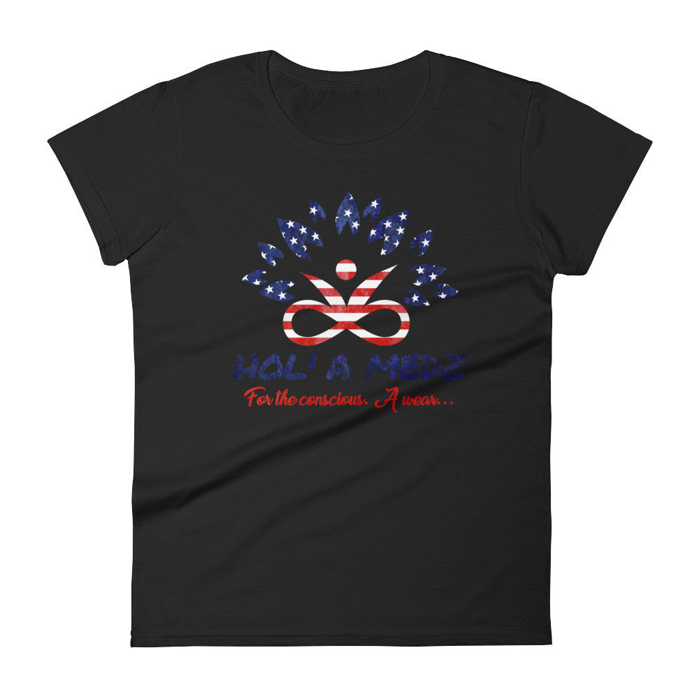 Women's T-Shirt "American Flag"