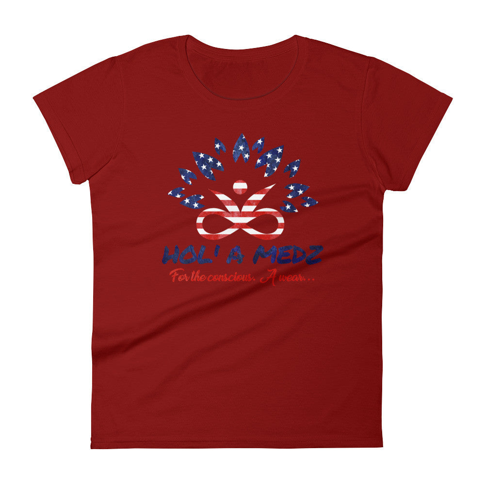 Women's T-Shirt "American Flag"