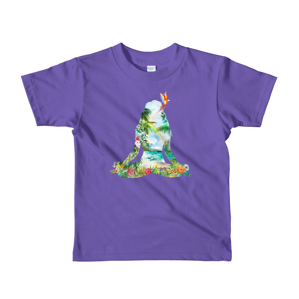 Short sleeve kids t-shirt "I'm paradise"