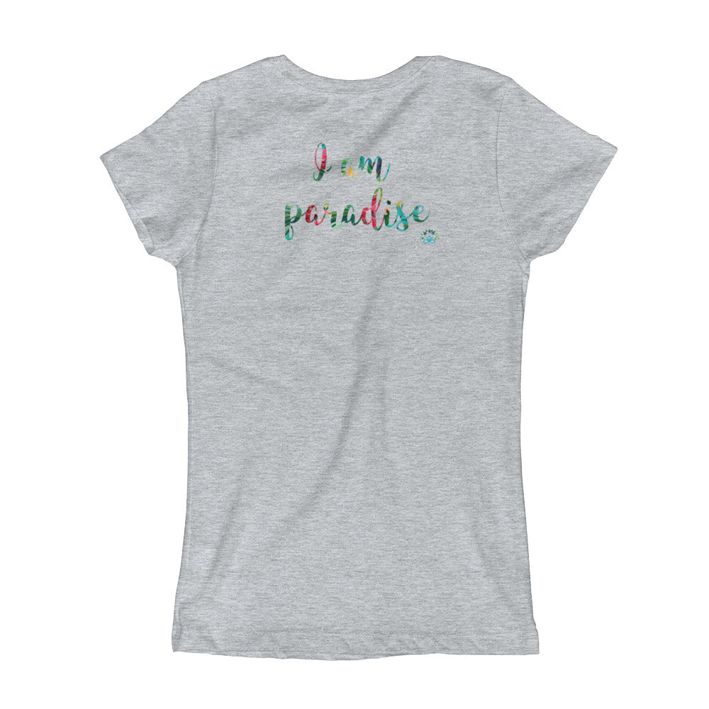 Girl's T-Shirt "I'm Paradise"