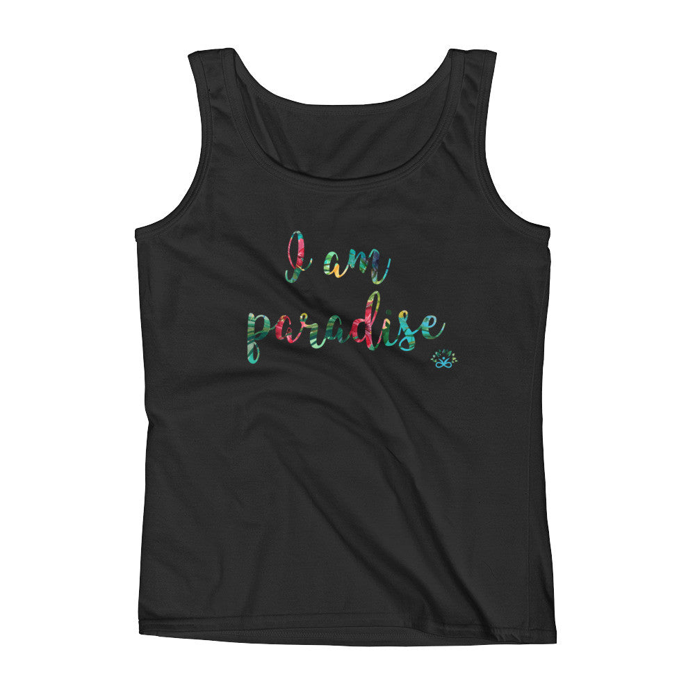 Women Tank Top "I am Paradise"