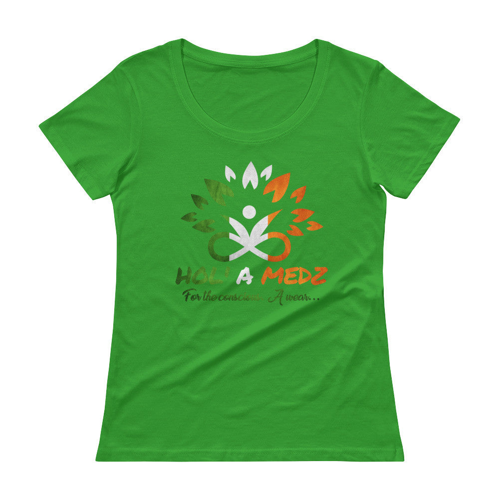 Women Scoopneck T-Shirt "Ireland"