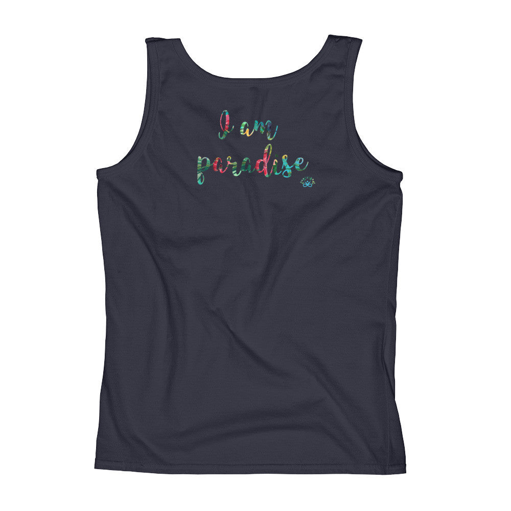 Women Tank top "I am Paradise"