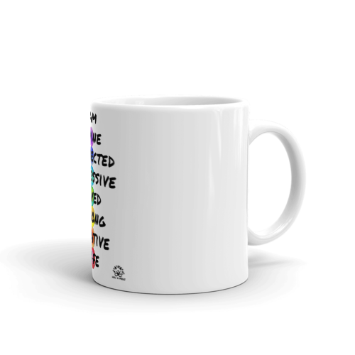 White Glossy Mug "I AM"