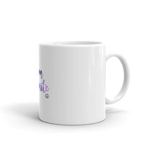 White Glossy Mug "I AM INFINITE"