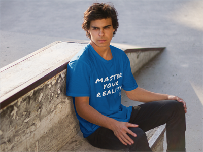 Men T-Shirt "Master Your Reality"