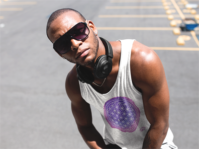 Men Tank top "Circle of life"