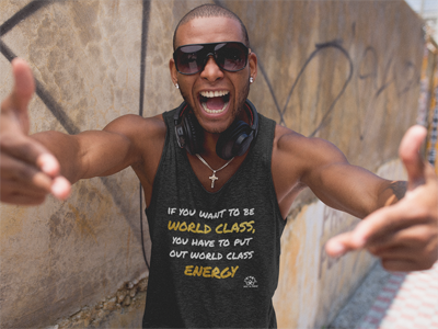 Men Tank Top "World Class"