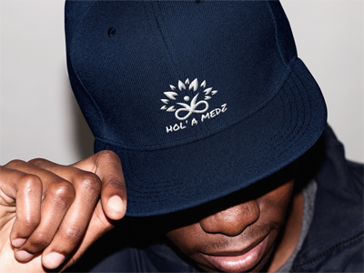 Men Branded Hat Hol' a Medz