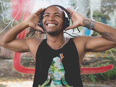 Men Tank Top "I am Paradise"